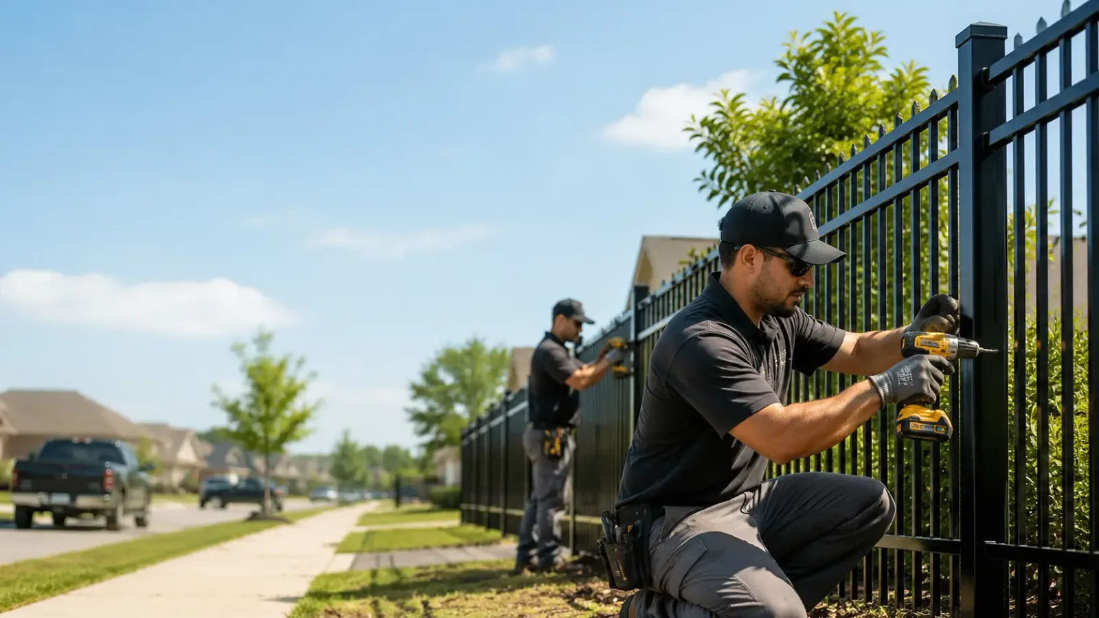 Metal Fence Installation in Horseshoe Bay, TX